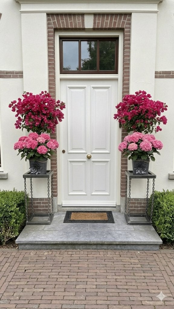 Bloemstandaard Tuin Zwart 50 x 50 x 100cm, Huis en Inrichting, Woonaccessoires | Zuilen en Pilaren, Ophalen, Nieuw, Info@fusionmetalworx.nl