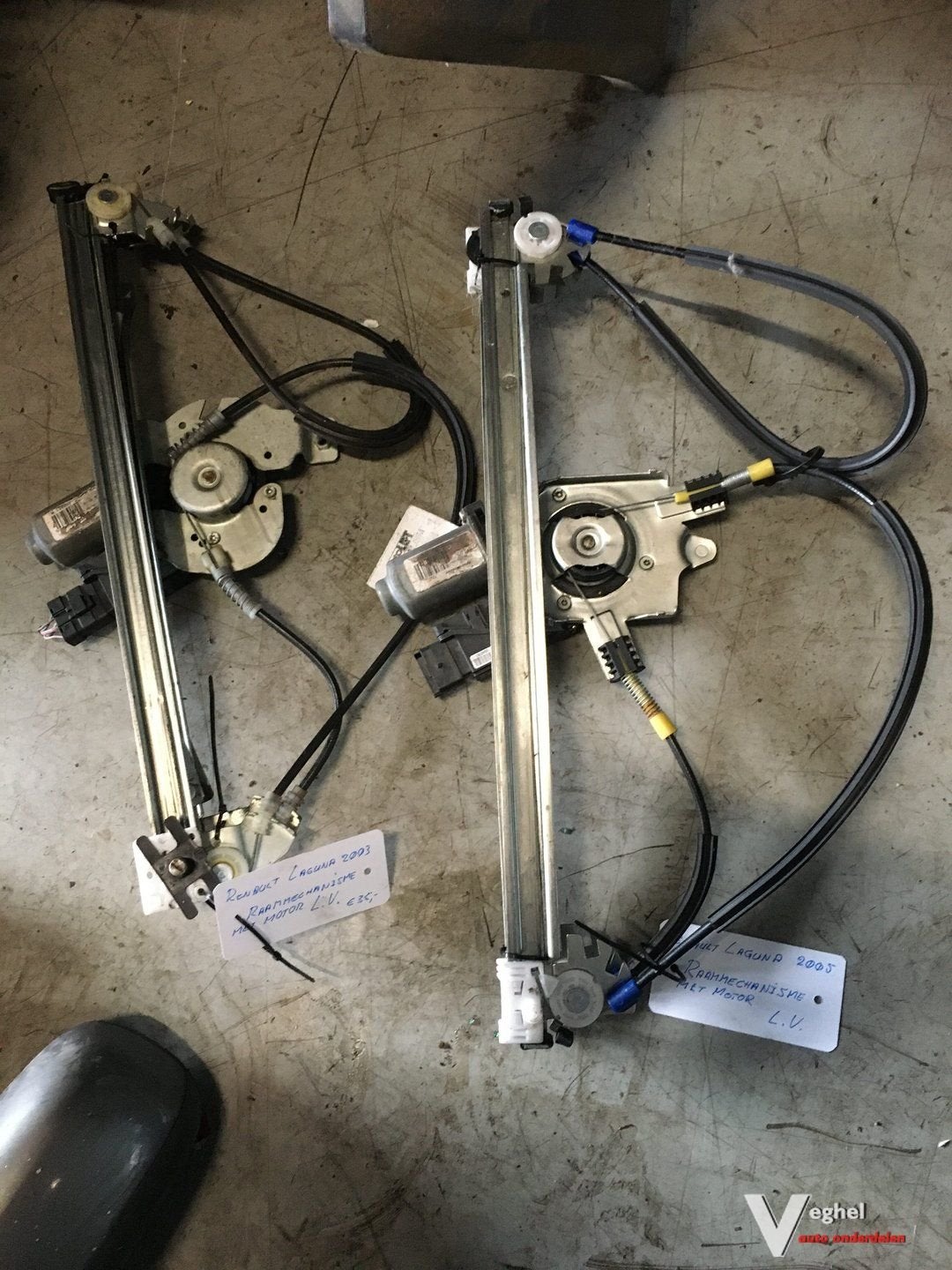 Renault Laguna 2003 Elektr raammechanisme Linksvoor, Auto-onderdelen, Gebruikt, -, -, Ophalen of Verzenden