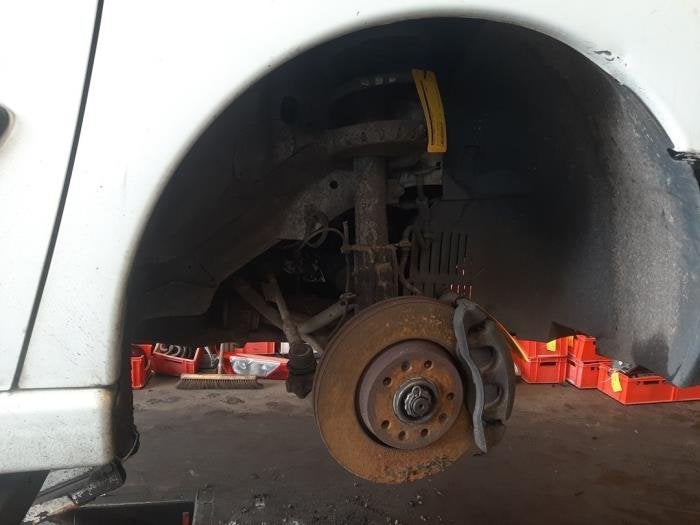 Schokdemperpoot rechts-voor van een Peugeot Expert, Gebruikt, -, -, Ophalen of Verzenden