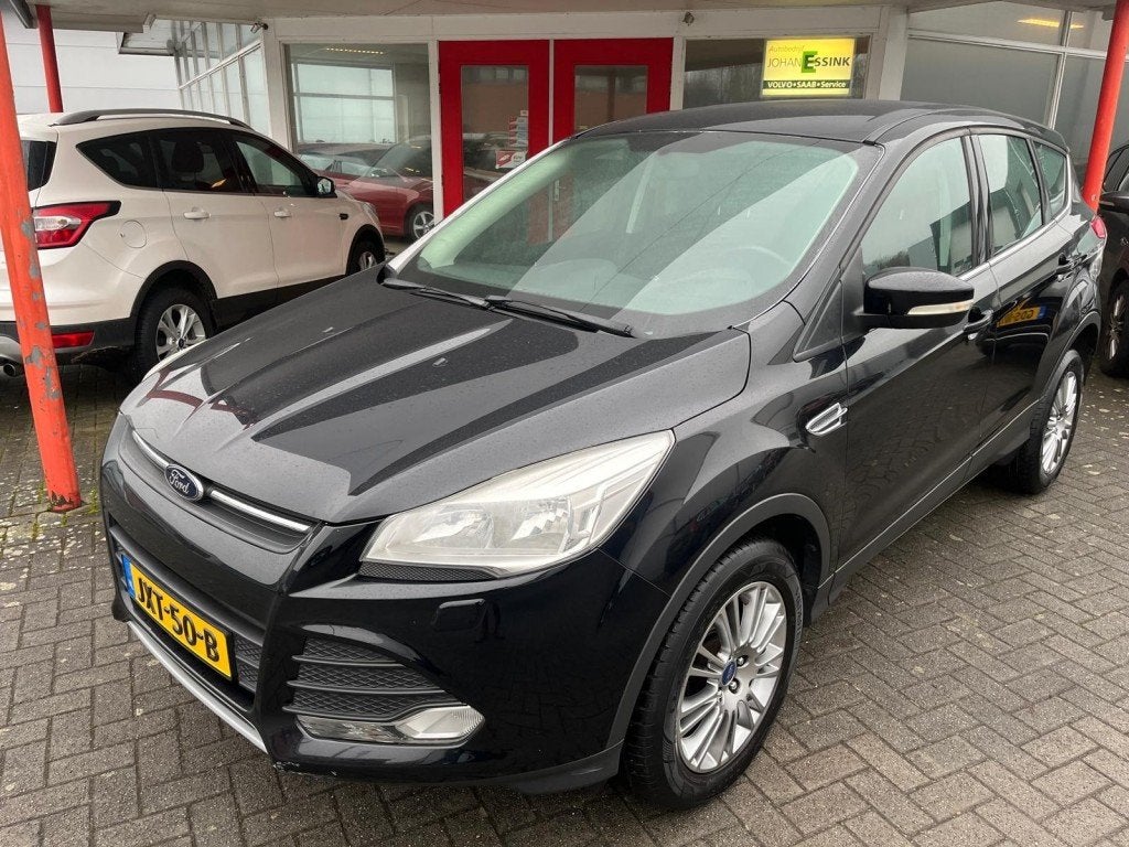 Ford KUGA 1.6 150PK eccoboost  Bluetooth  Nieuwe Distributie, Auto's, 15 km/l, Gebruikt, 4 cilinders, Zwart