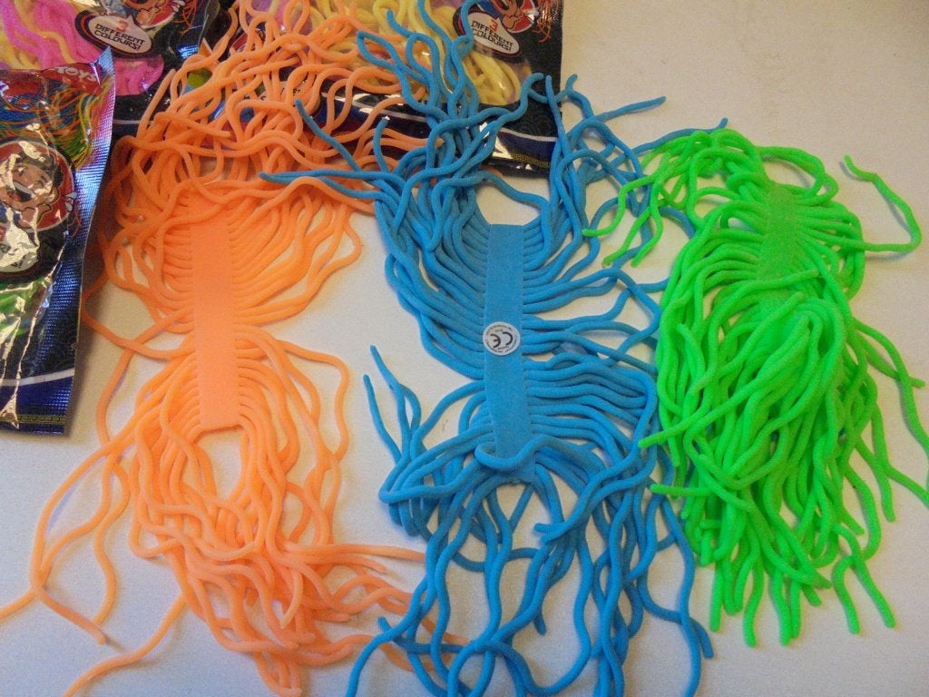Partij toy toys stretchy noodles 3 stuks in zakje, Ophalen of Verzenden, Nieuw