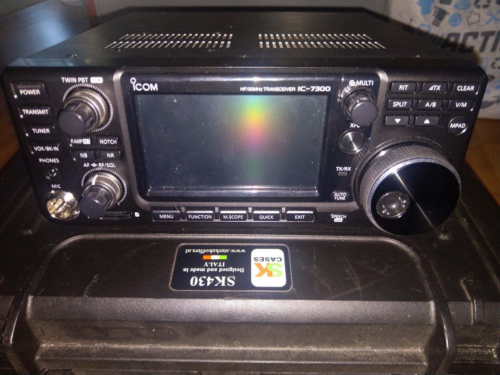 Icom IC-7300 HF/50MHz Transceiver (incl. accessoires), Ophalen of Verzenden, Zo goed als nieuw, Zender en Ontvanger