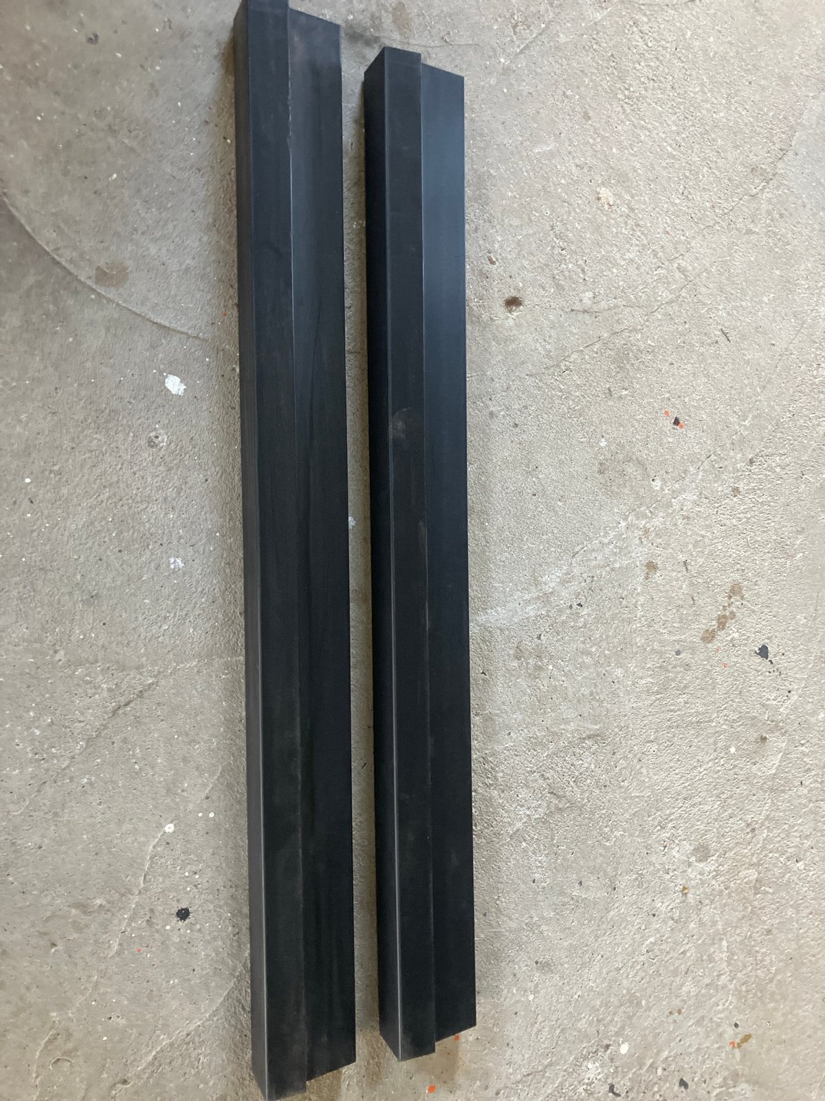 Kunststof kozijn onderdorpel zwart 115 mm, Minder dan 80 cm, 80 tot 120 cm, Overige typen, Nieuw