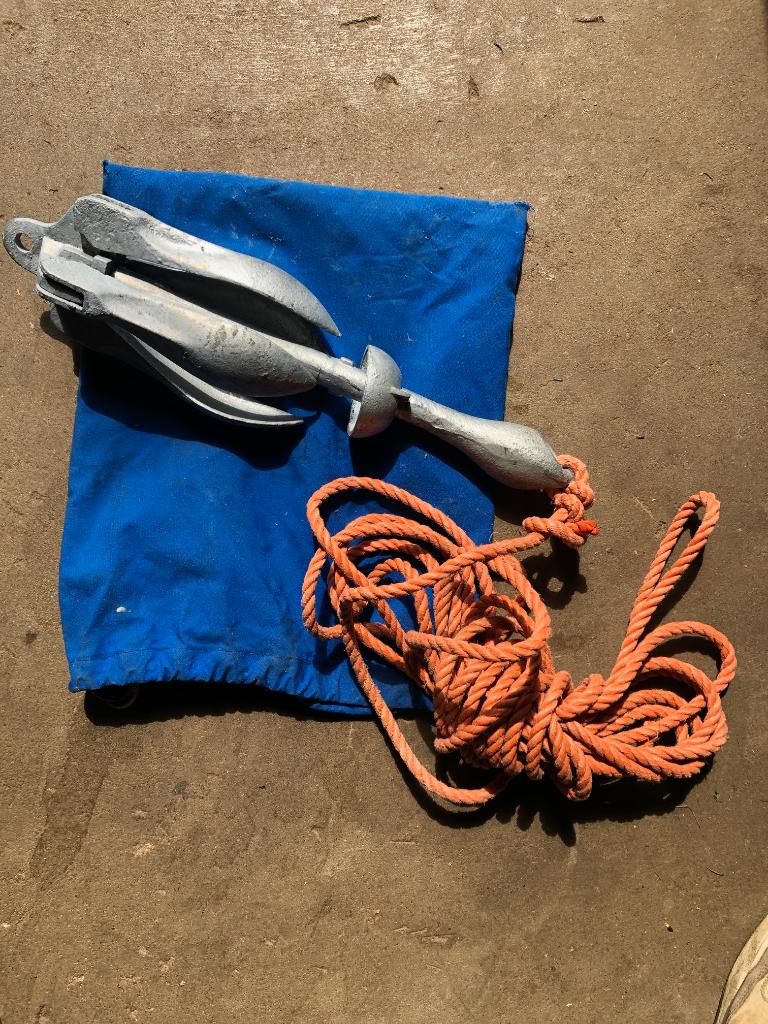 Paraplu anker. 3,5 kg, Ophalen of Verzenden, Gebruikt, Overige typen