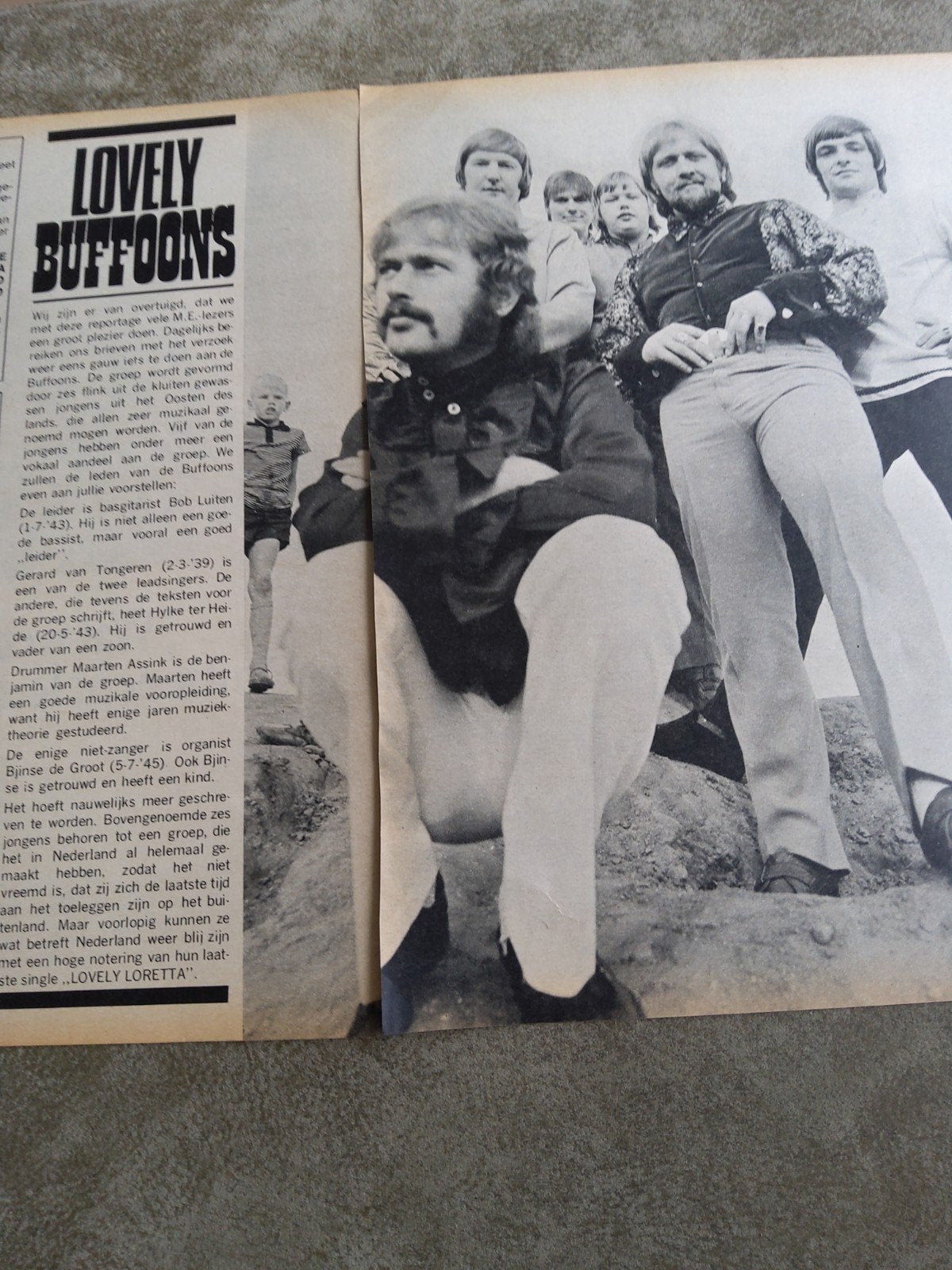 The Buffoons:  muziek expres, Verzamelen, Muziek, Artiesten en Beroemdheden, Ophalen of Verzenden, Boek, Tijdschrift of Artikel