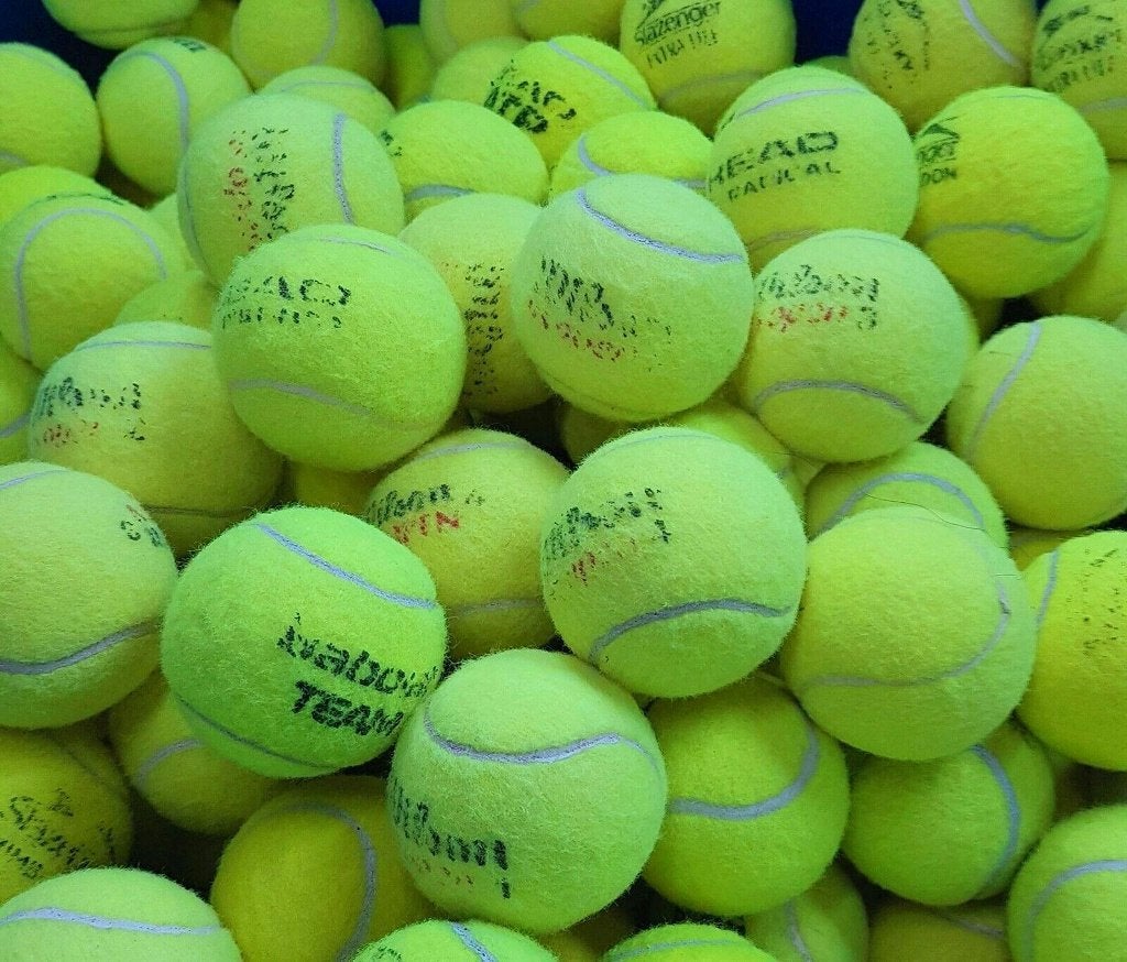 Oude Tennisballen Te Koop, Overige merken, Gebruikt, Ballen, L00