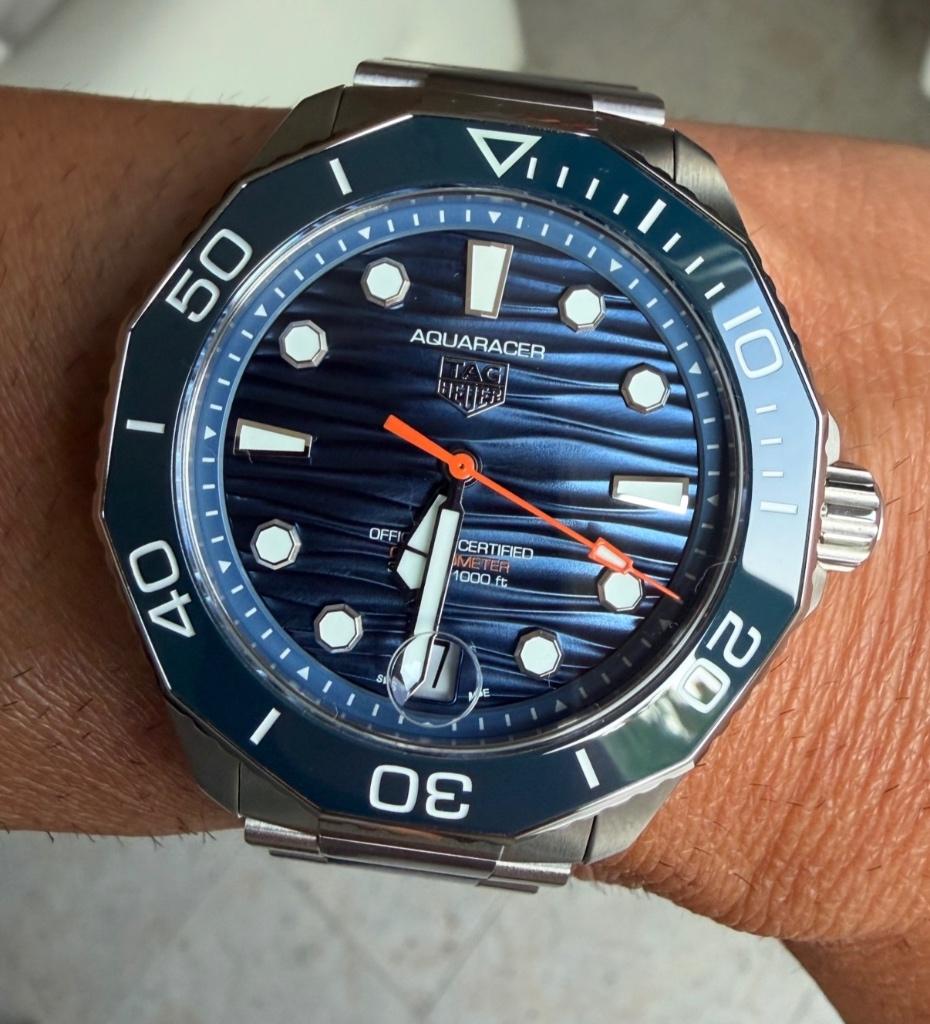 TAG Heuer Aquaracer WBP5111 – Full Set – Purchased 03/2026, Ophalen, Staal, Staal, Polshorloge
