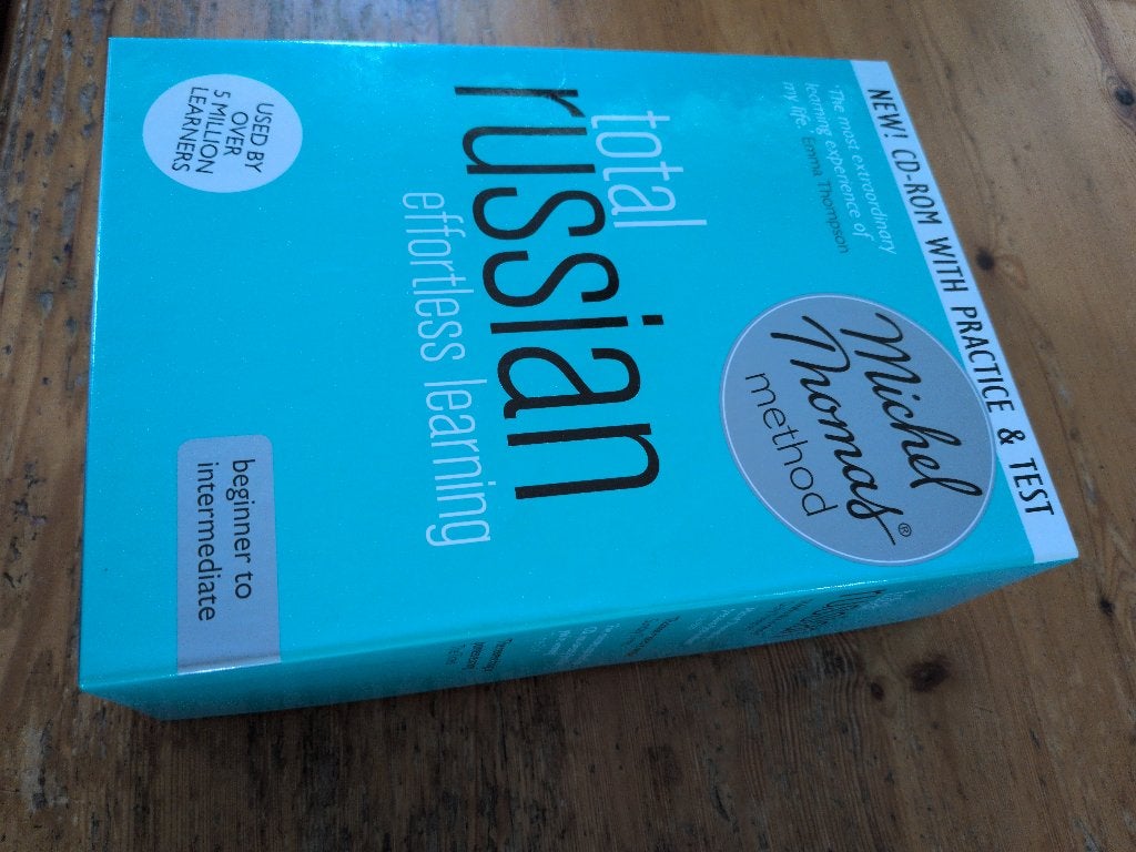 Michel Thomas Method - total Russian beginner-intermediate, Ophalen of Verzenden, Zo goed als nieuw, Overige typen, Inclusief boekje