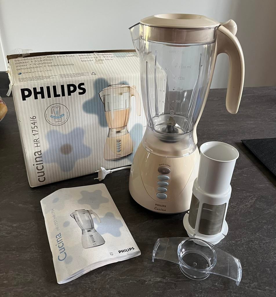 Philips blender, nooit gebruikt!, Ophalen of Verzenden, Zo goed als nieuw, Blender