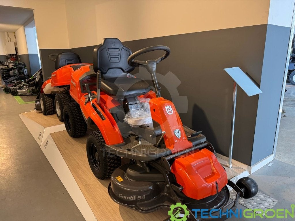 Husqvarna R214TC Rider Comfort 94cm dek zitmaaier grasmaaier, Ophalen, Cirkelmaaier, Nieuw, Benzine-grasmaaier