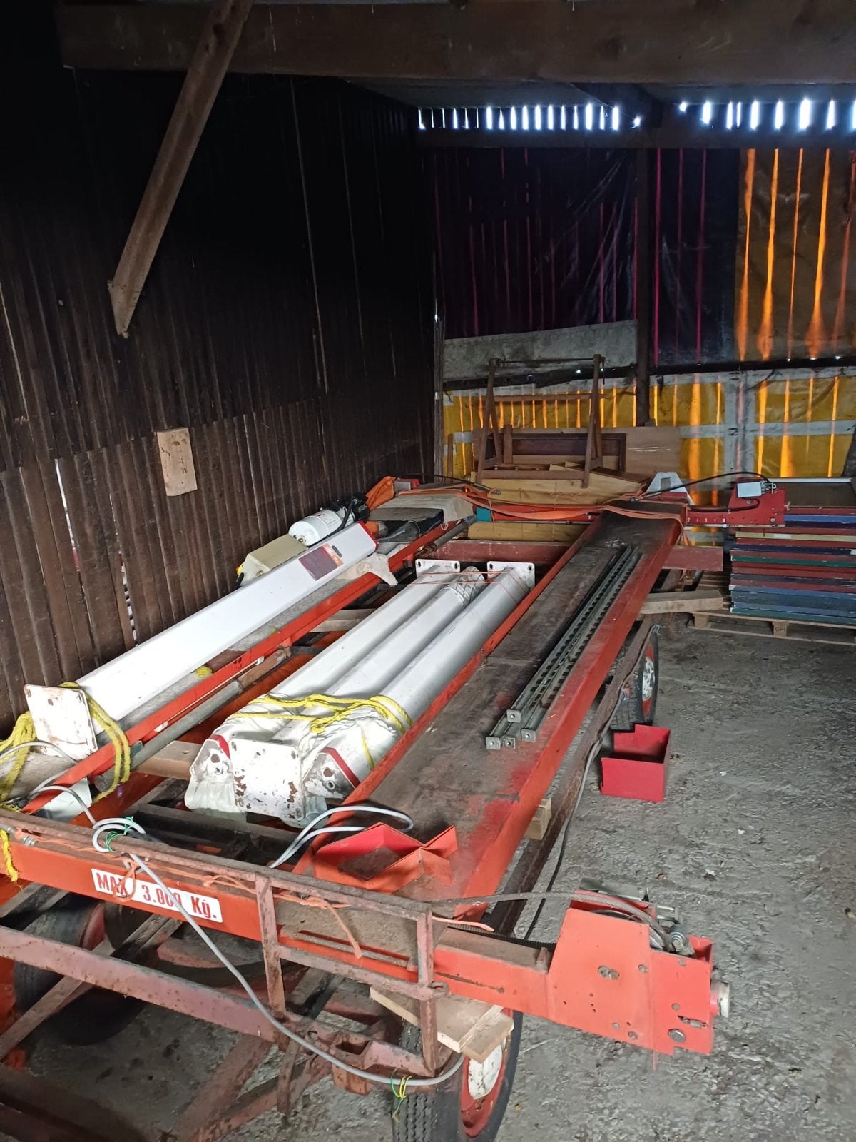 Istobal 4-koloms hefbrug 3000 kg met 4 wielvrijstempels, Ophalen of Verzenden