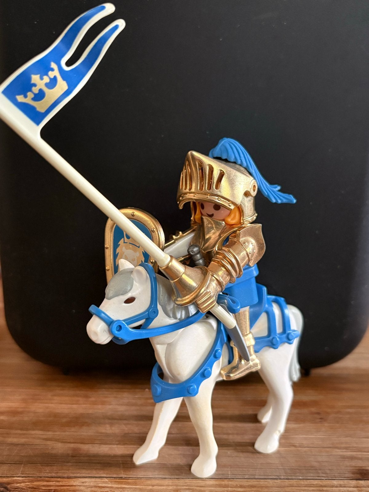 Playmobil Gouden Ridder met Paard - Set 4430, Ophalen of Verzenden, Zo goed als nieuw