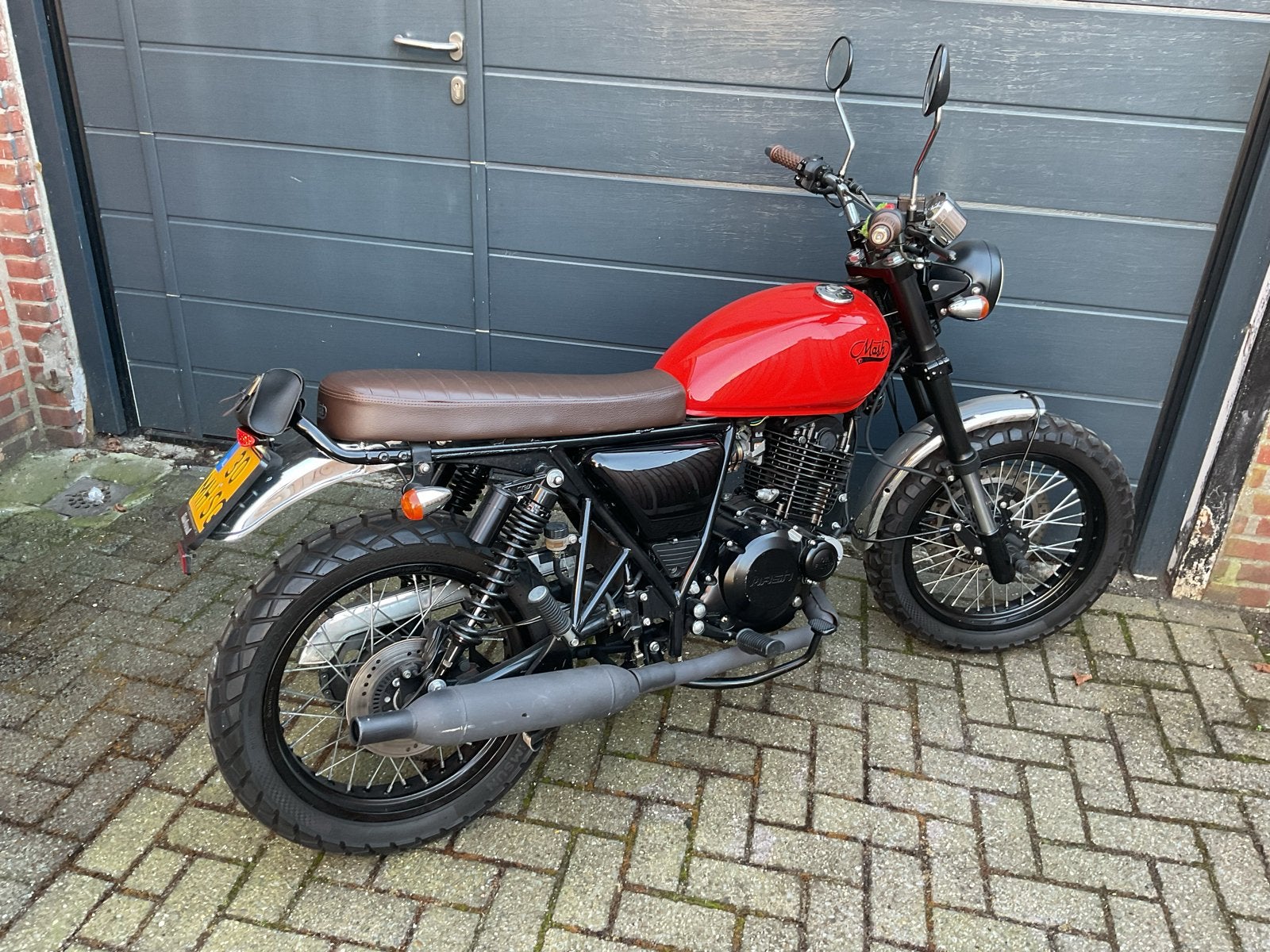 Mash Seventy Five 250cc Scrambler - Zo goed als nieuw!, 250 cc, Gebruikt, Particulier, Overig