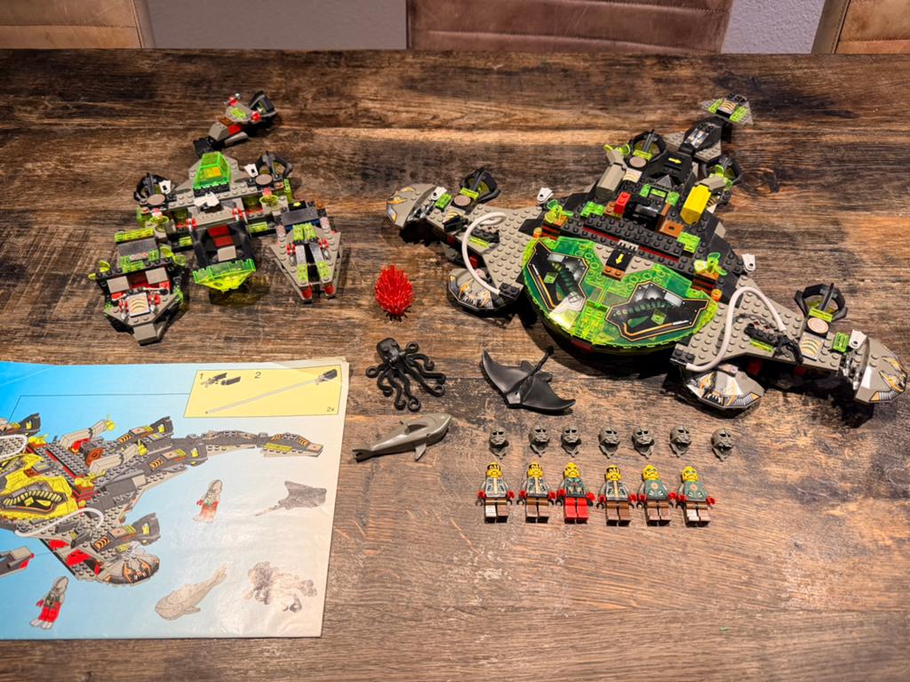Lego 6160 & 6198 - Stingray: Sea Scorpion & Stingray Stormer, Gebruikt, Overige thema's, Lego, Ophalen of Verzenden