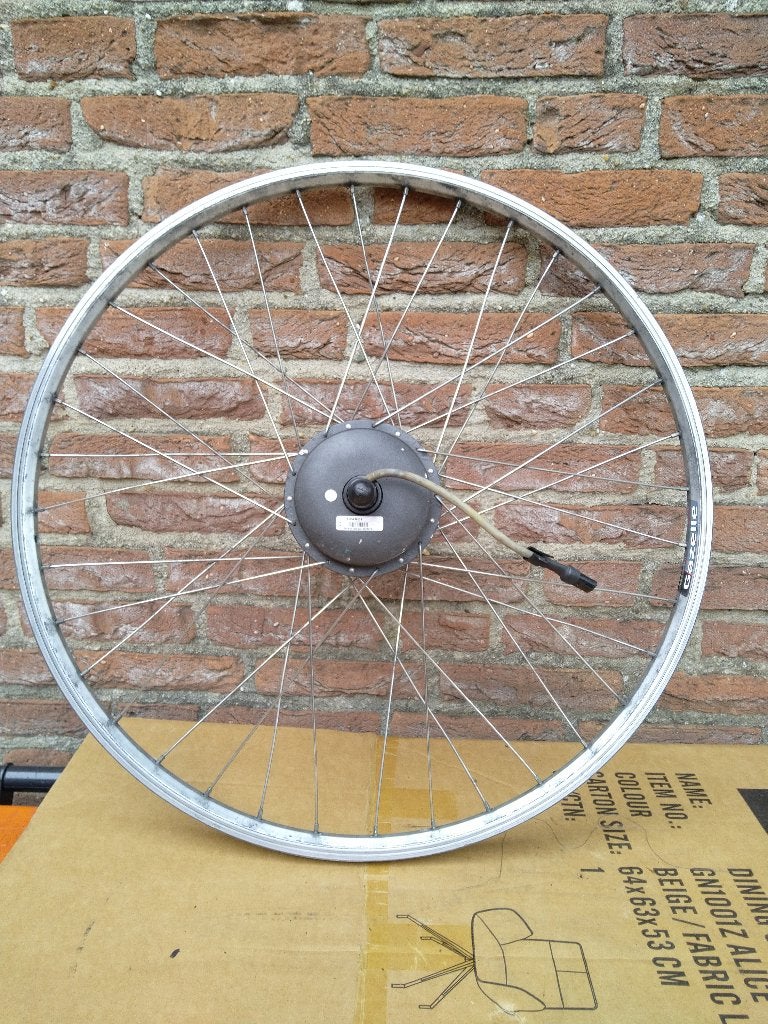 Gazelle Voorwielmotor 5 pins Defect Bieden!, Fietsen en Brommers, Gazelle, Gebruikt, Gazelle, Motor