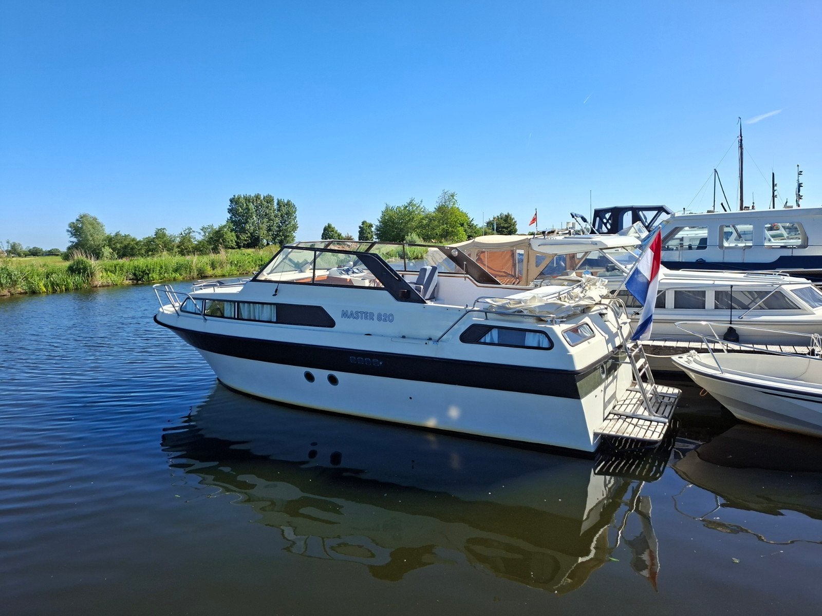 Master 820 Noorse sloep, Boegschroef, Ophalen, Overige merken, Gebruikt, Diesel