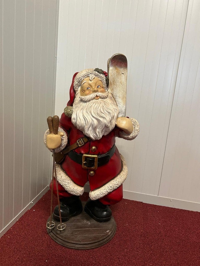 Kerstman en Rendier Vintage, Ophalen, Zo goed als nieuw, Nb, Nb