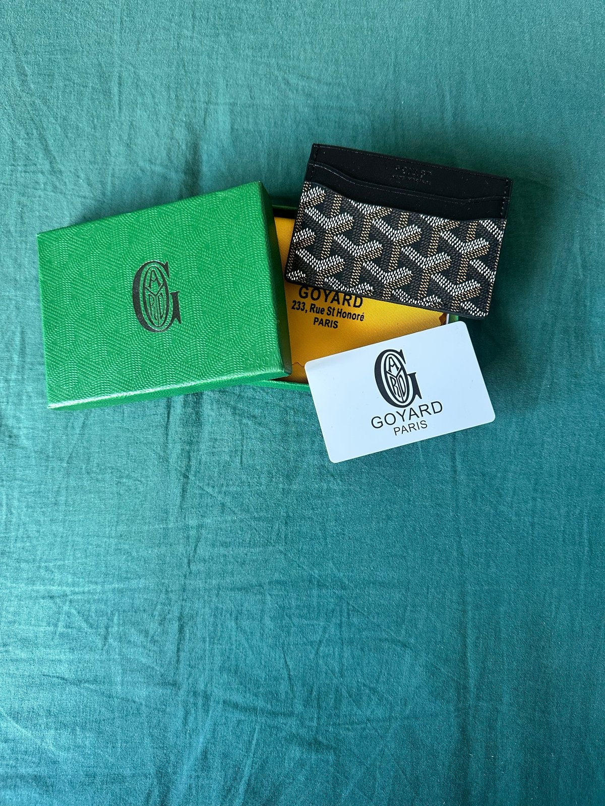 Nieuw Goyard Portemonnee - 100% Authentiek, Overige merken, Verzenden, Zwart, Nieuw