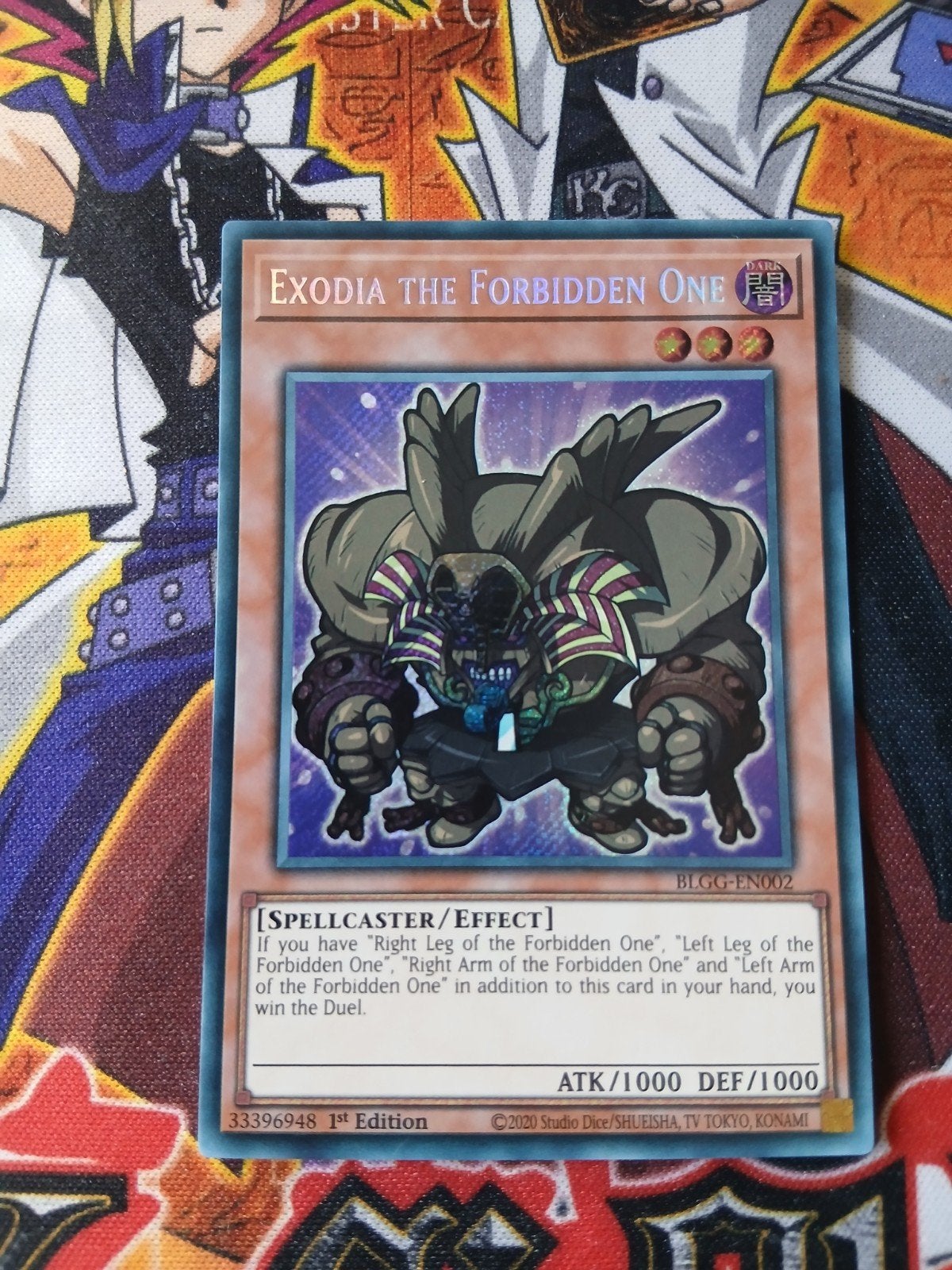 Exodia the Forbidden One - Secret Rare BLGG Chibi - Yu-Gi-Oh, Hobby en Vrije tijd, Verzamelkaartspellen | Yu-gi-Oh!, Ophalen, Zo goed als nieuw