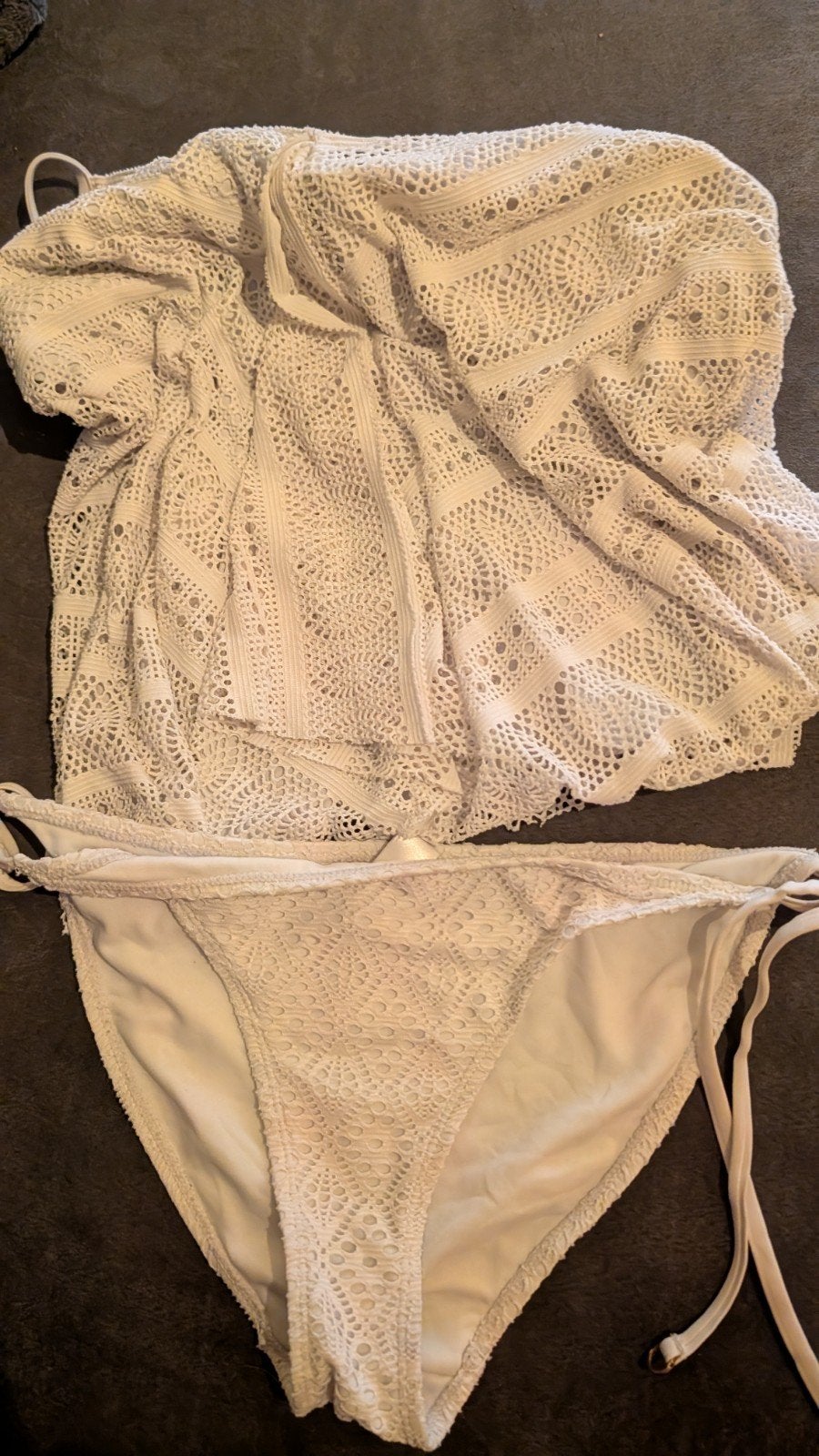 Witte tanga bikini met beugel van Beach House, maat 12, Beach House, Verzenden, Wit, Bikini