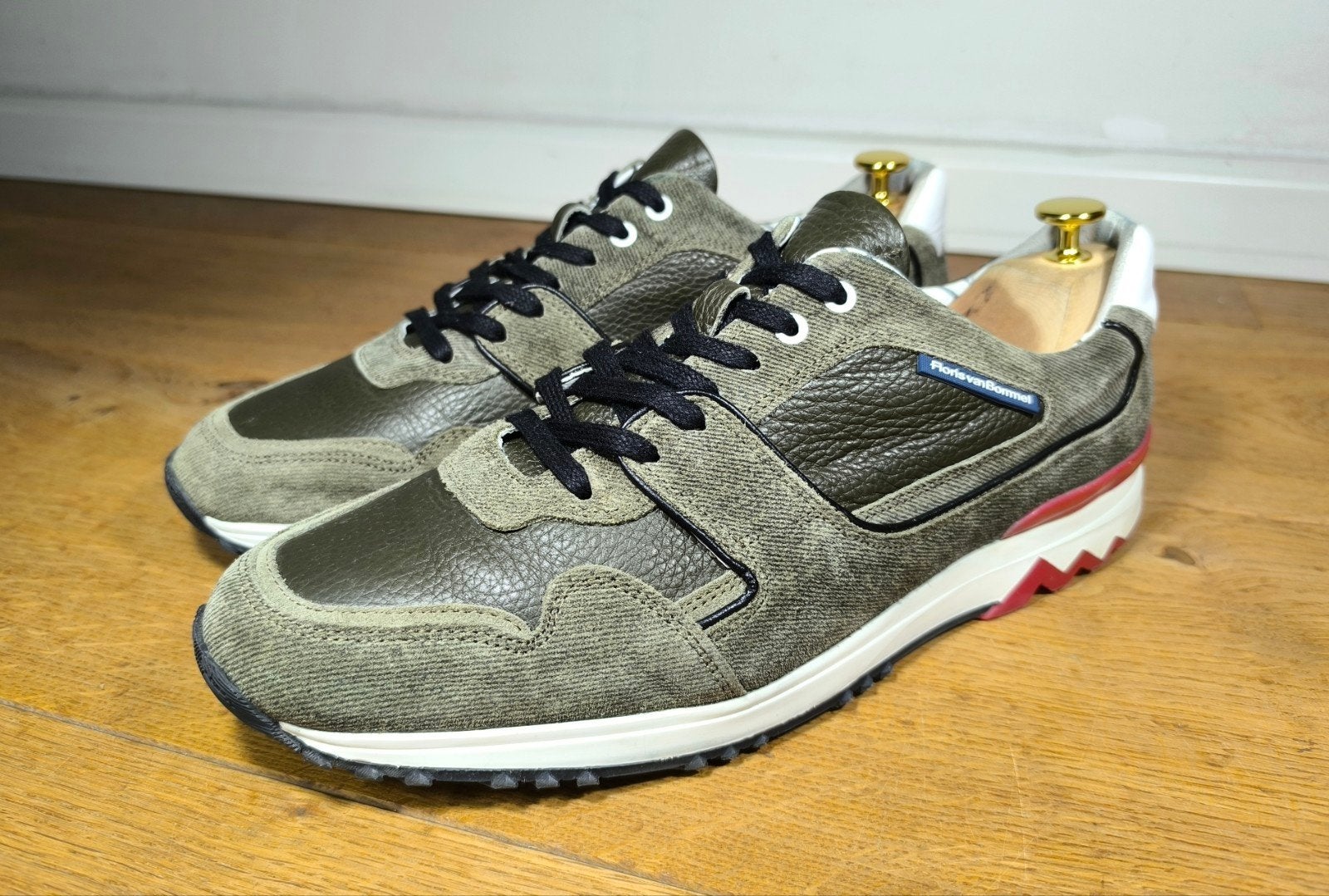 Floris van Bommel herenschoenen maat 10 / 44,5, Ophalen, Overige kleuren, Floris van Bommel, Sneakers of Gympen