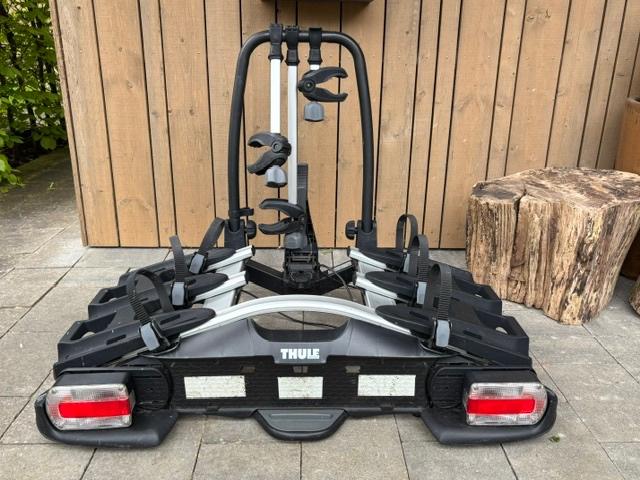Thule fietsendrager, Auto diversen, Fietsendragers, Ophalen, 3 fietsen of meer, Gebruikt, Trekhaakdrager