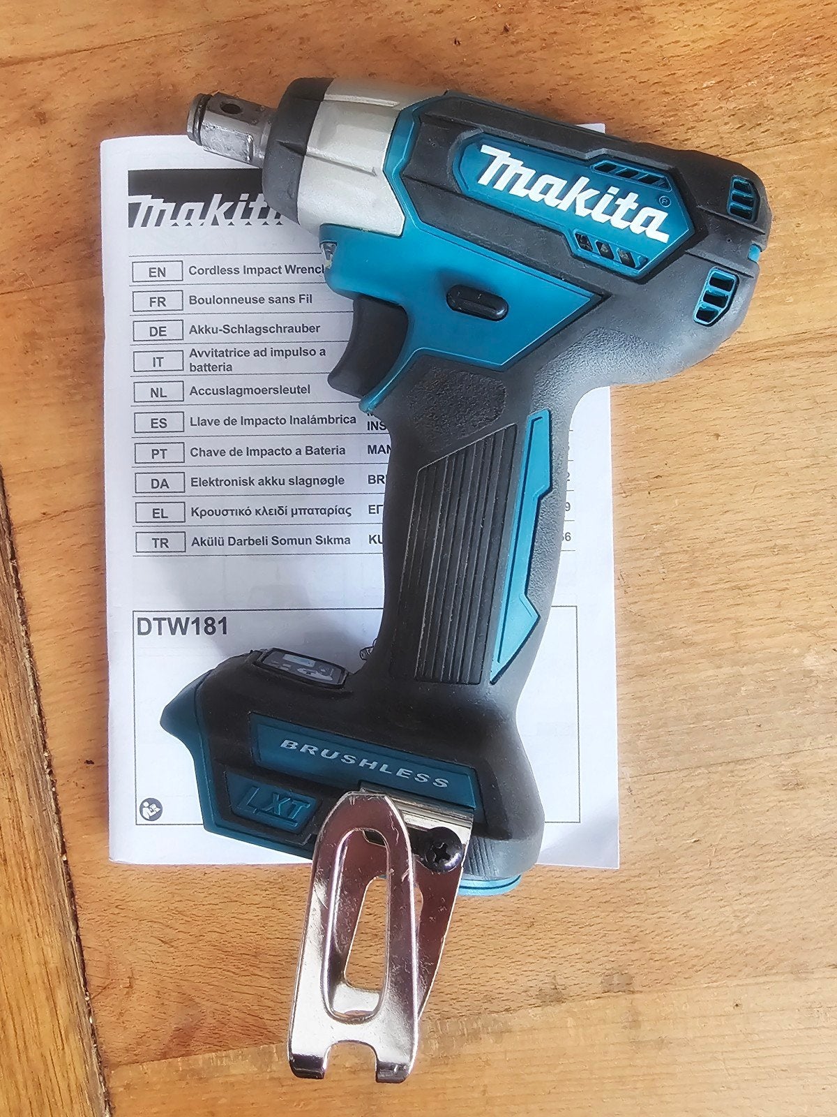 Makita DTW181 Accu Slagmoersleutel 18V - nieuw, Variabele snelheid, Overige typen, Ophalen of Verzenden, Zo goed als nieuw