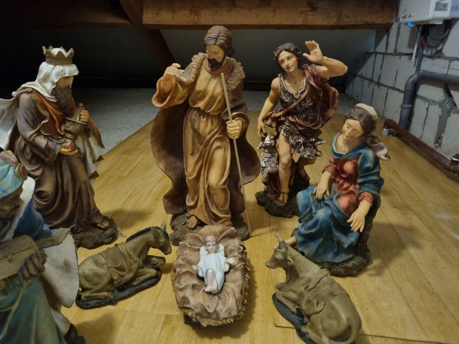 grote vintage complete kerststal, Diversen, Ophalen
