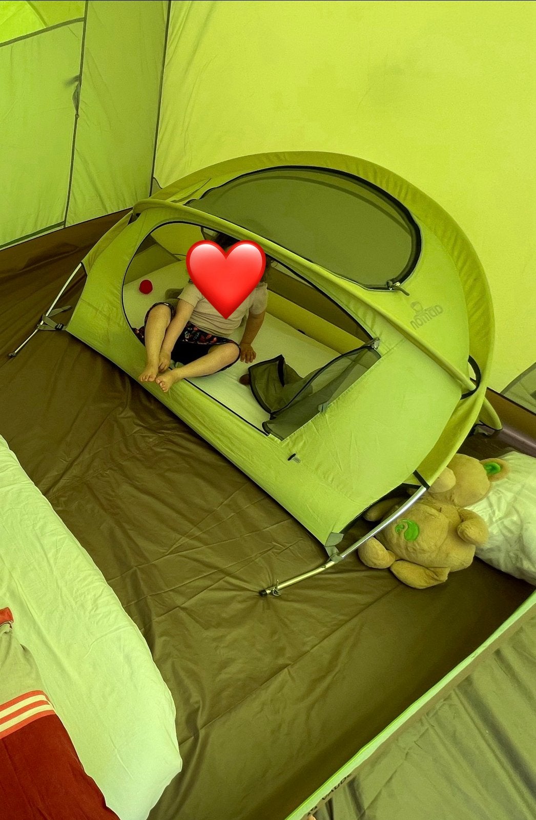 Nomad baby reis tent, Ophalen of Verzenden, Gebruikt, Tot en met 2