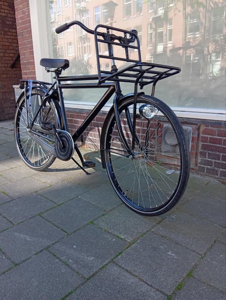 Bsp stevige transportfiets 58 cm frame, Fietsen en Brommers, Fietsen | Heren | Herenfietsen, Ophalen, Terugtraprem, Gebruikt, Batavus