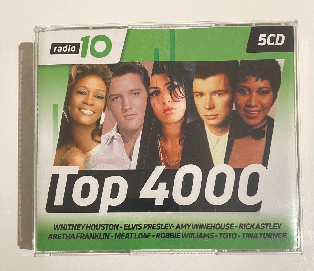 Radio 10 – Top 4000 (2018 NL 5CD) NM/NM, Ophalen of Verzenden, 2010 - 2019, Zo goed als nieuw, Boxset