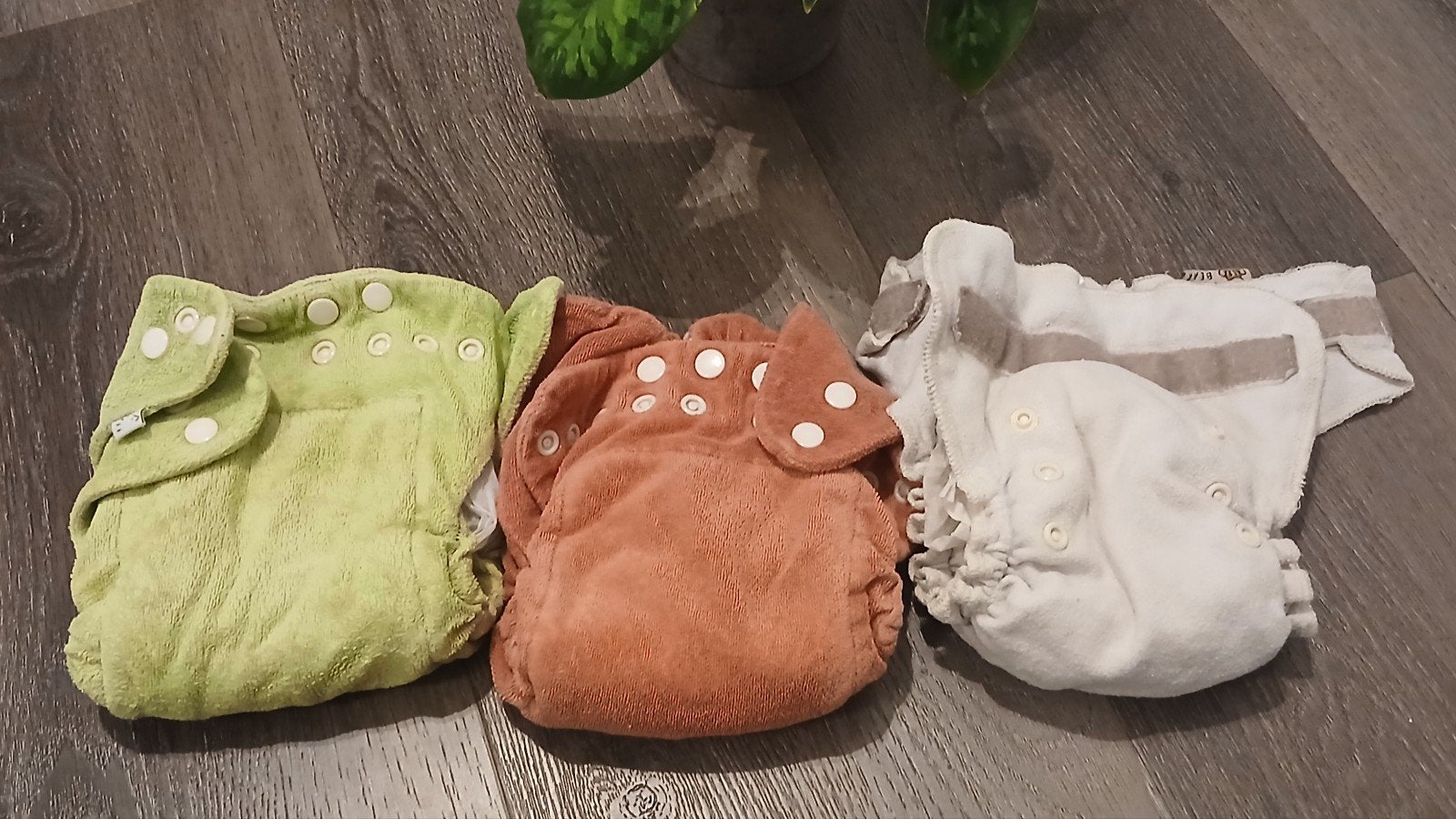 4 wasbare luiers, Kinderen en Baby's, Babykleding | Baby-kledingpakketten, Ophalen of Verzenden, One size