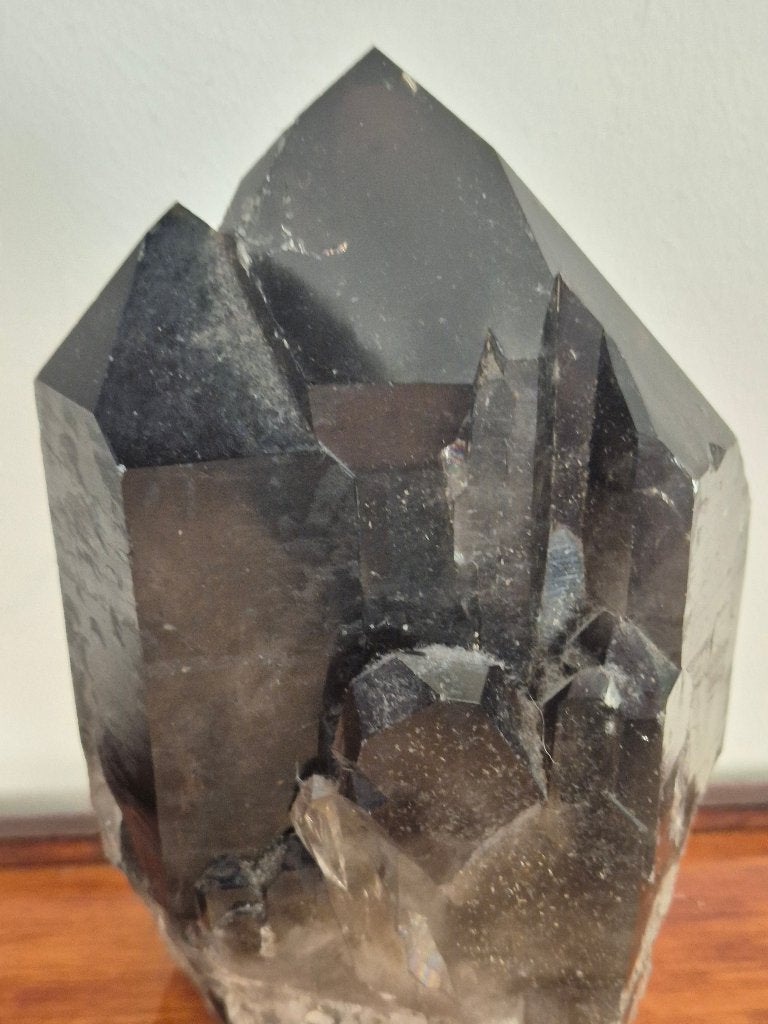 morion cluster topstuk, Verzamelen, Mineralen en Fossielen, Verzenden