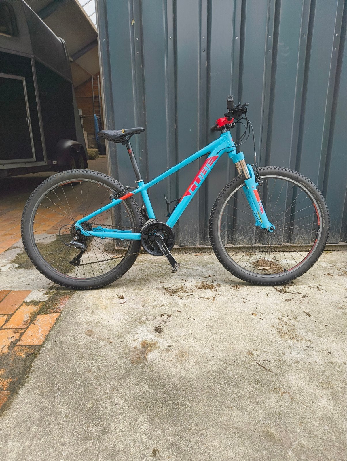 Mountainbike 24 inch, Gebruikt, Hardtail, Velgrem, Ophalen of Verzenden
