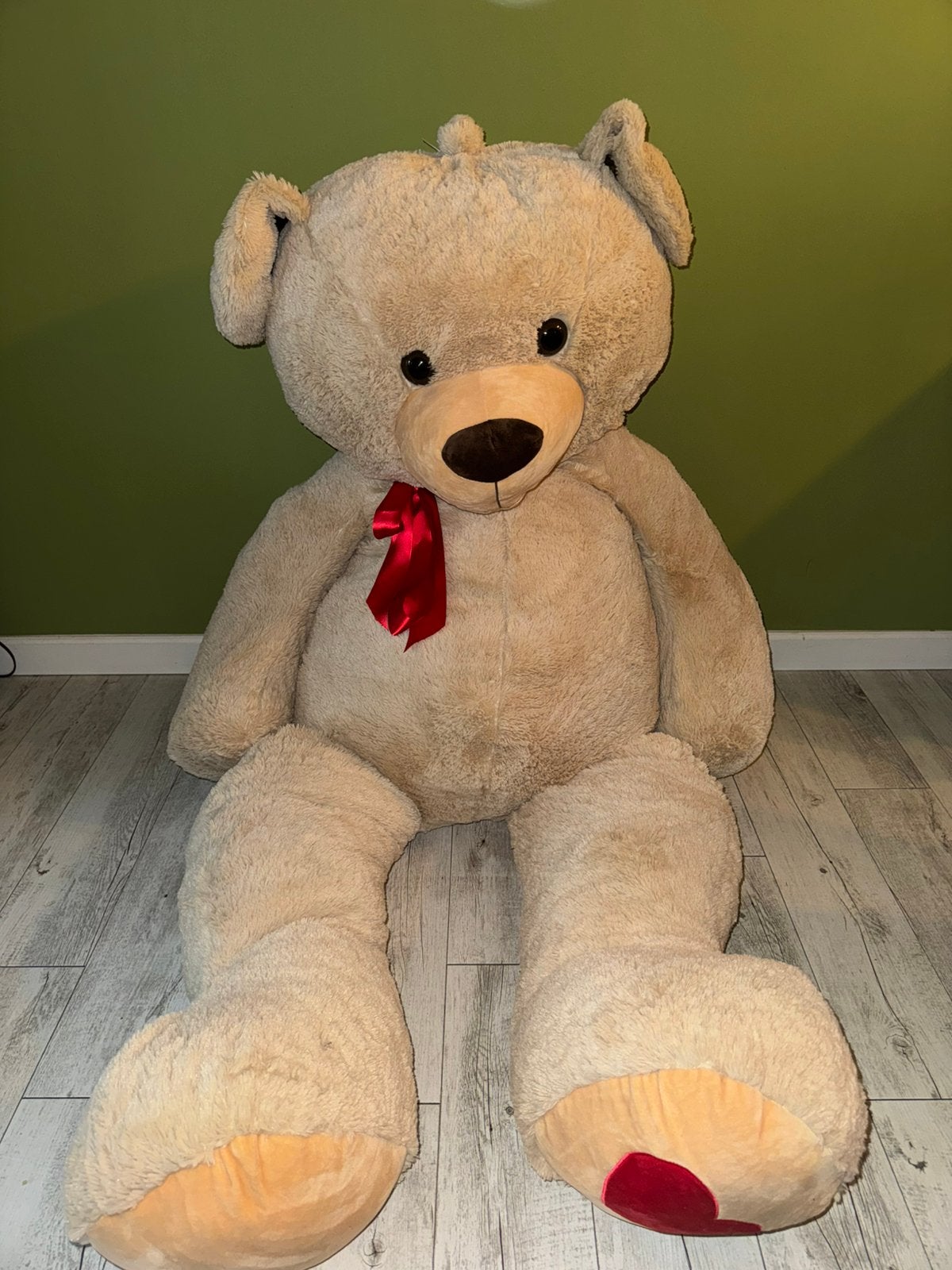 Levensgrote teddybeer!, Ophalen, Zo goed als nieuw, Stoffen beer, Overige merken
