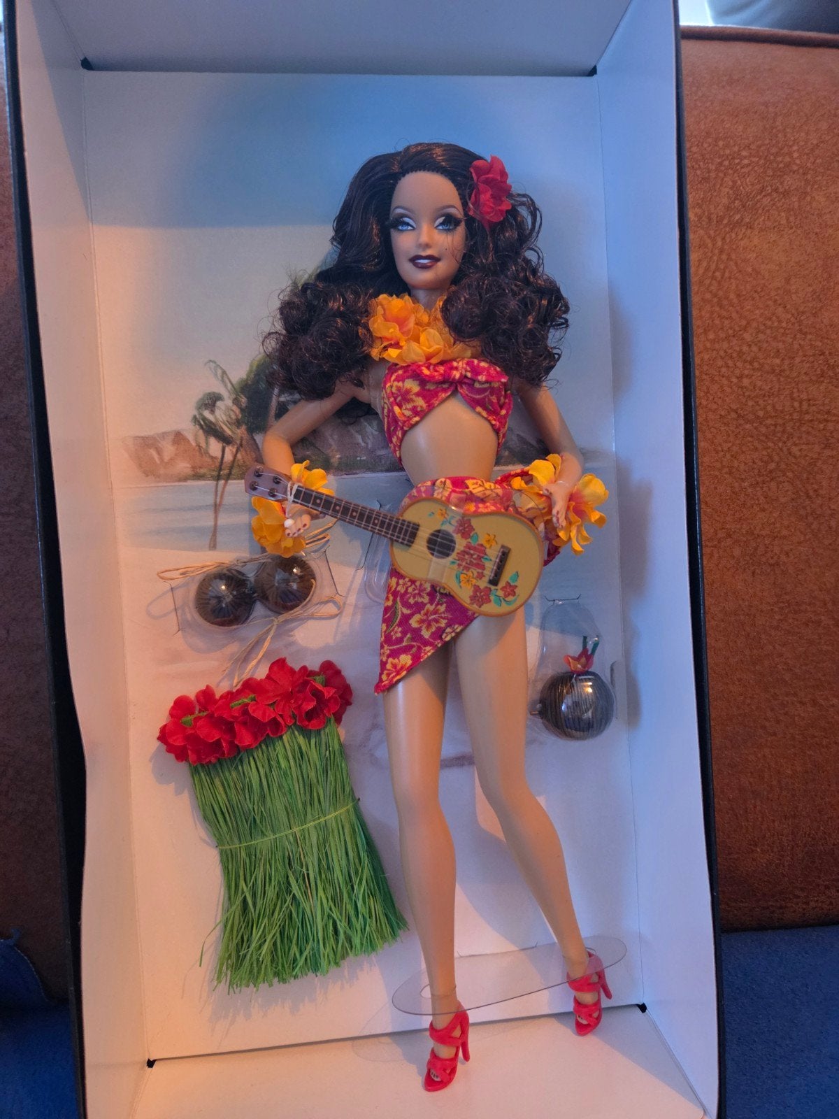 Barbie Pin-Up Girls Hula Honey Collector Doll, Ophalen of Verzenden, Nieuw, Barbie