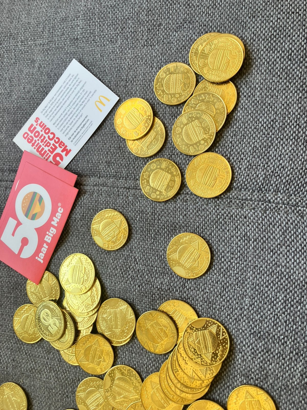 McDonald’s munt 50jr MacCoin McCoin Macdonalds maccie coin, Verzamelen, Ophalen of Verzenden, Nieuw
