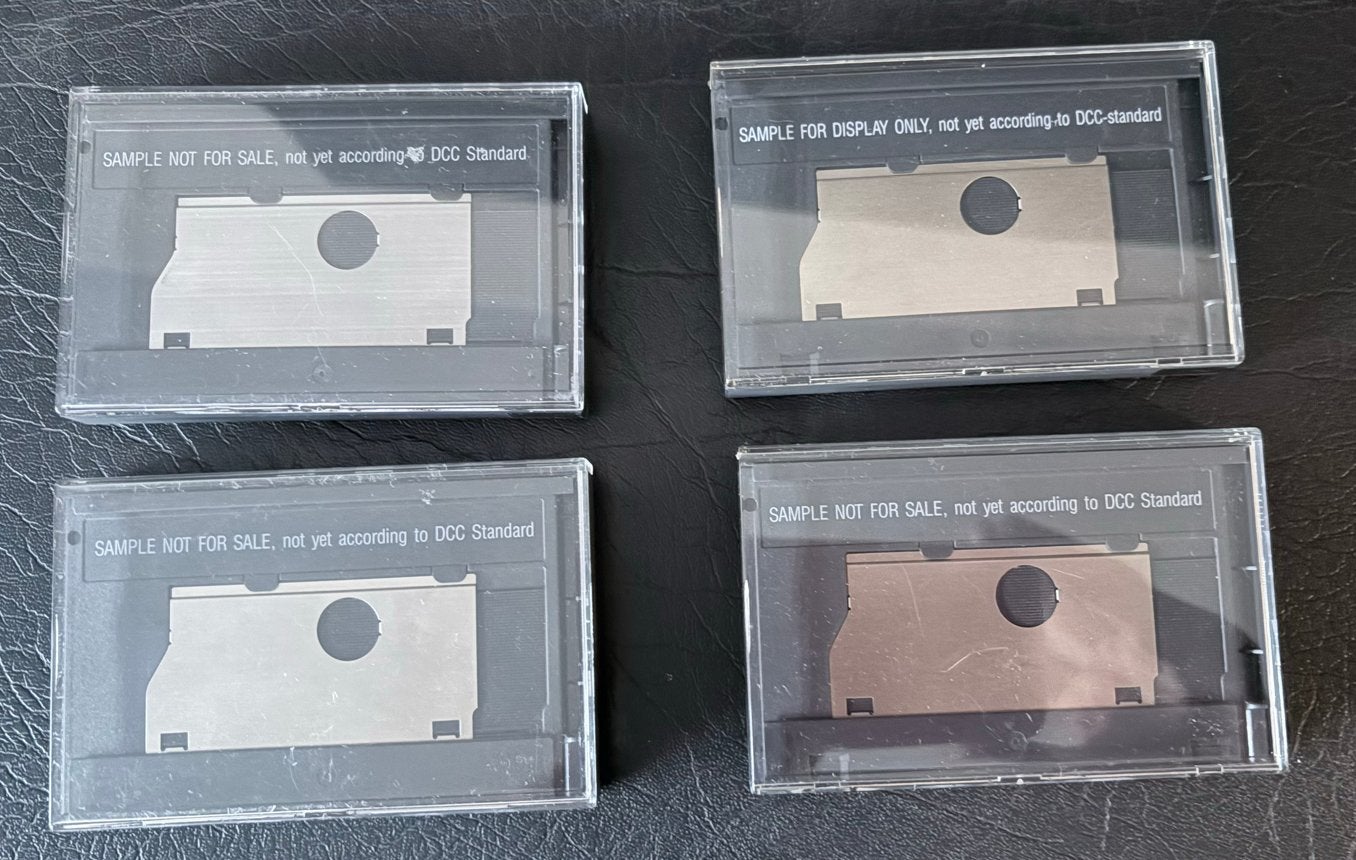 Speciale DCC tapes "Sample For Display Only" - 4 stuks, 2 t/m 25 bandjes, Klassiek, Ophalen of Verzenden, Zo goed als nieuw