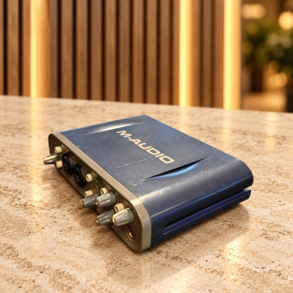 M-Audio Fast Track Pro USB Audio Interface, M-Audio, Zo goed als nieuw, https://m-audio.com/support/contact, 200 Scenic View Drive, Suite 201, Cumberland, RI 02864, Verenigde Staten