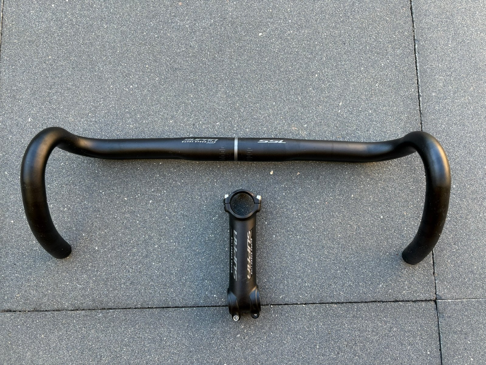 Supra speedline stuur 44cm incl 120mm stuurpen Sensa, Fietsen en Brommers, Stuur, Ophalen of Verzenden, Zo goed als nieuw, Aluminium