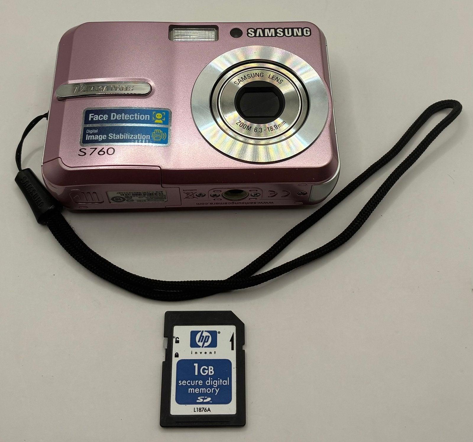 Samsung S760 - compact camera, Ophalen of Verzenden, Zo goed als nieuw, Samsung, 8 keer of meer