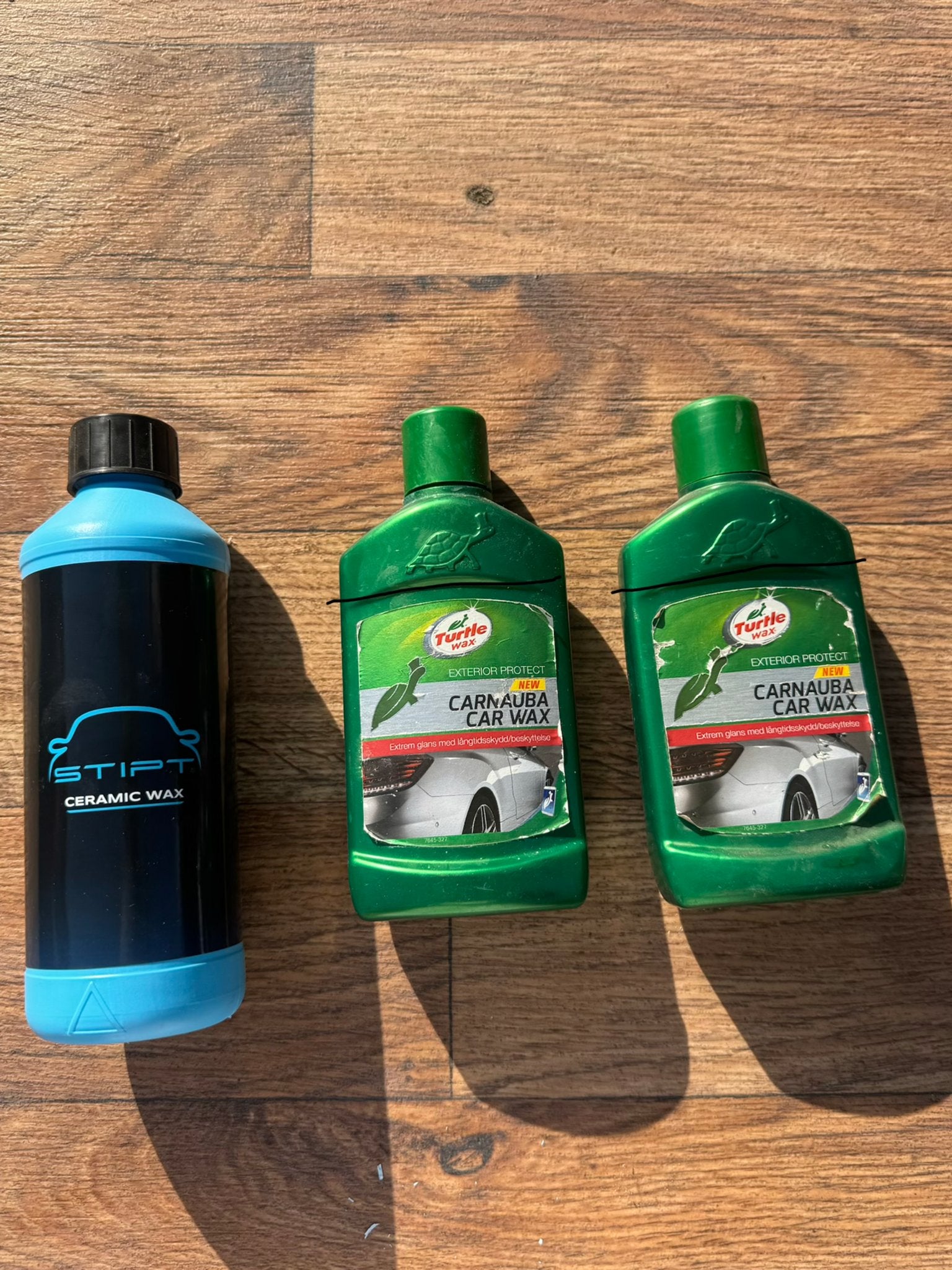 Stipt Ceramic Wax & Turtle Wax Carnauba Car Wax, Ophalen of Verzenden, Zo goed als nieuw