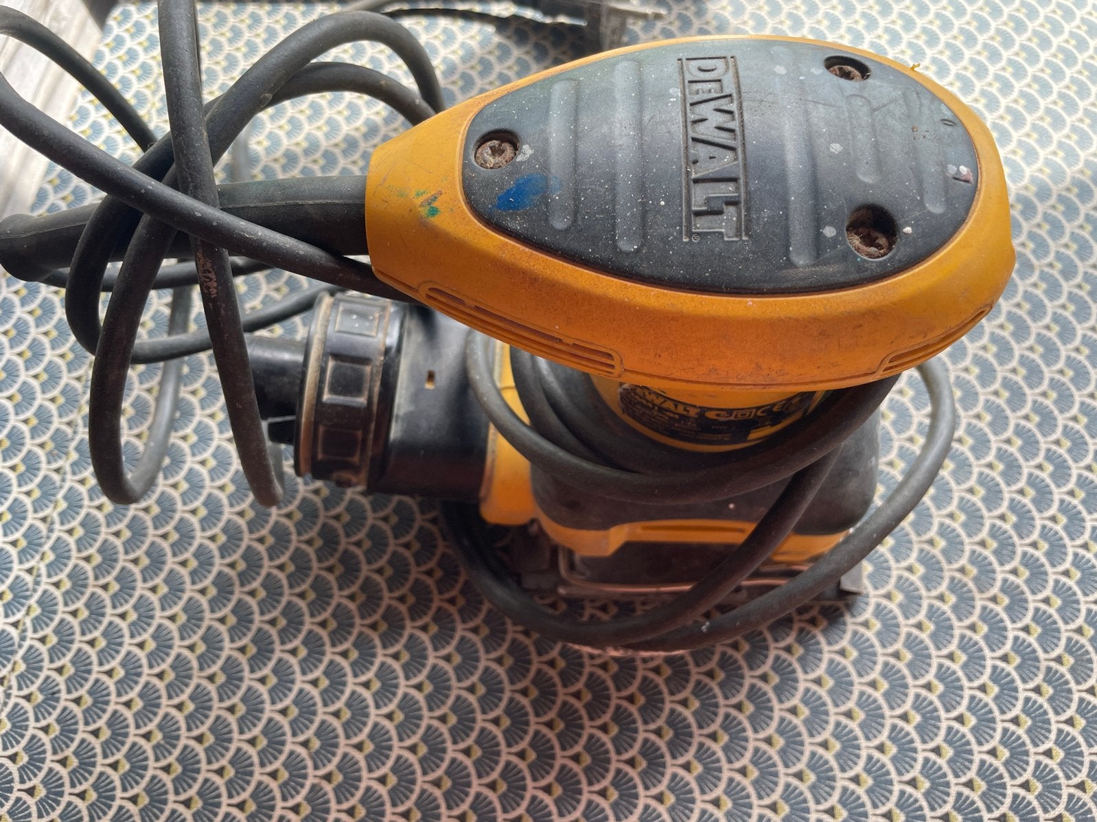 DeWalt Vlakschuurmachine D26441-QS, Ophalen of Verzenden, Gebruikt, Minder dan 600 watt, Vlakschuurmachine