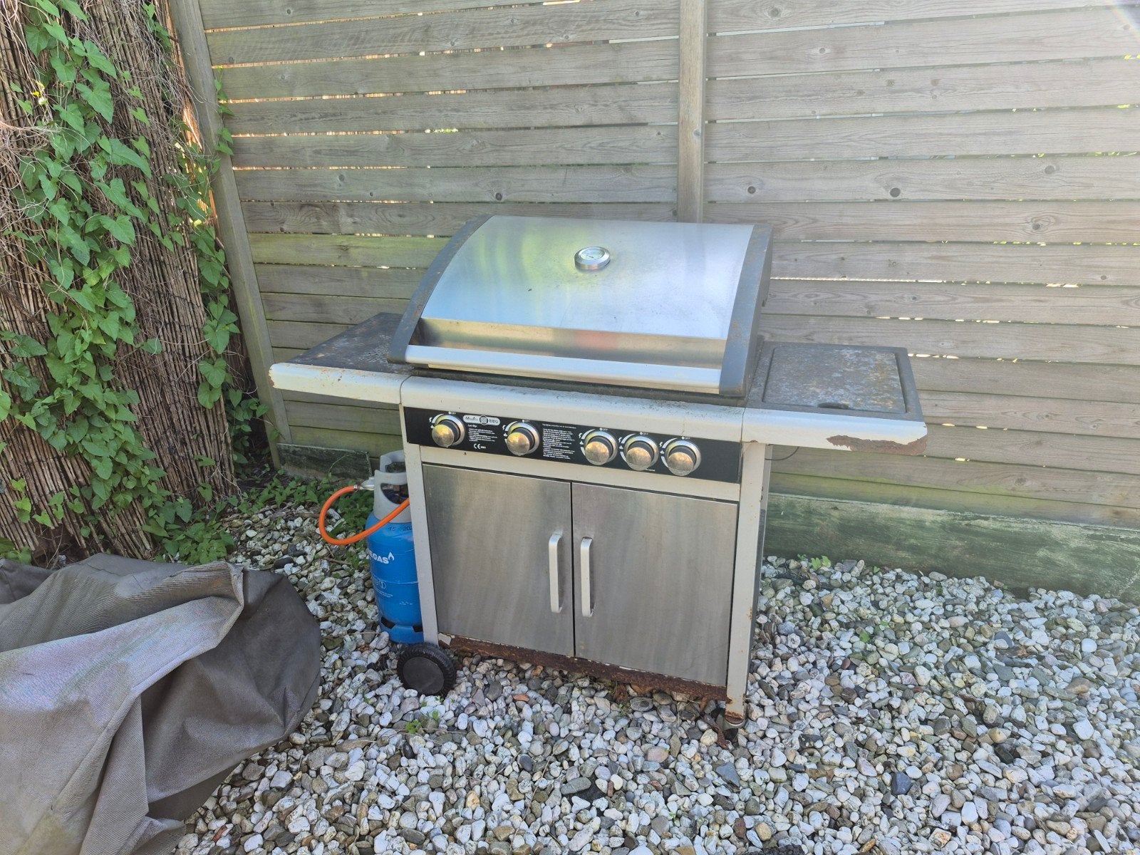 Gasbbq GRATIS, Tuin en Terras, Ophalen, Gebruikt
