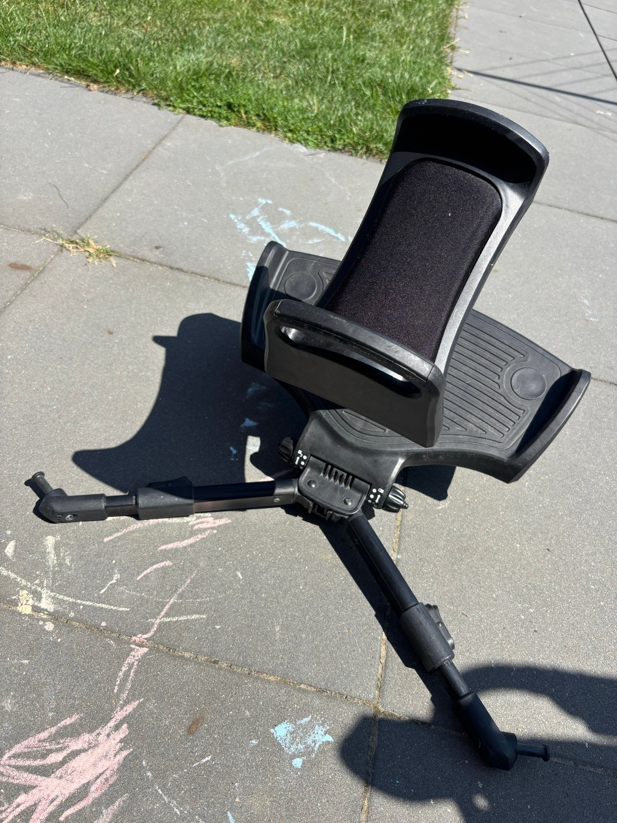 Meerijdplankje met zitje voor kinderwagen, Ophalen, Gebruikt, Kinderwagen, Overige merken