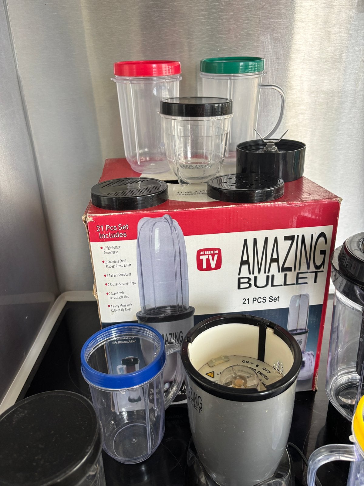 Amazing Bullet, Minder dan 1 liter, Ophalen of Verzenden, Gebruikt, 1 snelheid