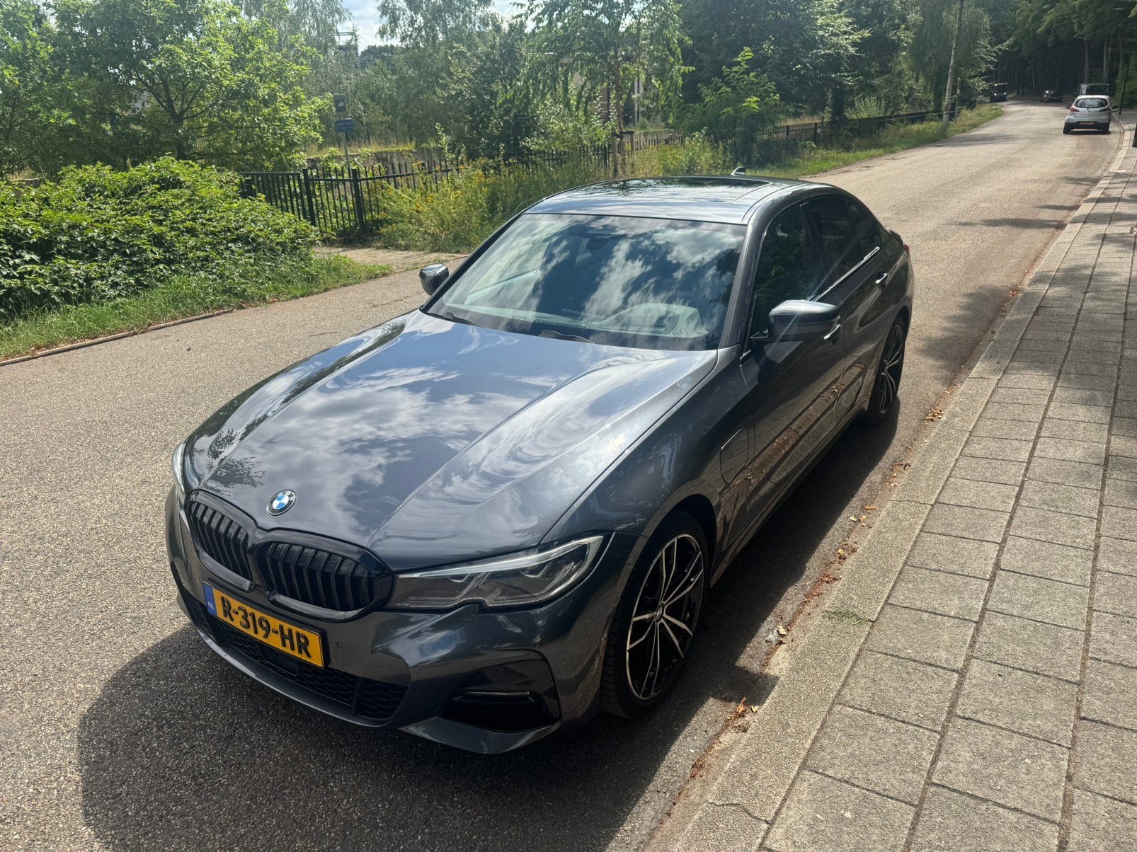 BMW 3-Serie 330e 292pk 2020 Grijs, Auto's, 1998 cc, Achterwielaandrijving, 750 kg, Plug-in hybride