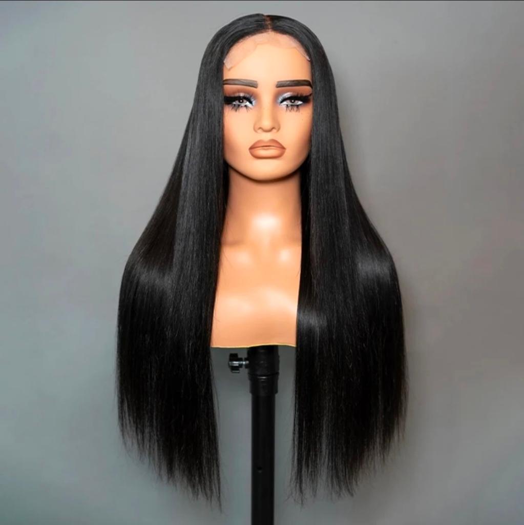 24 inch Vietnam bonstraight pruik/wig 100% menselijke haar, Ophalen of Verzenden, Nieuw, Pruik of Haarverlenging