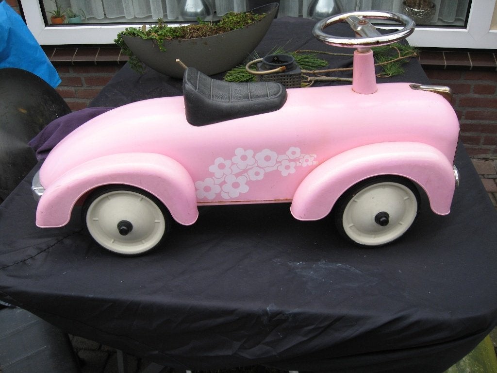 Kinder loop auto, Ophalen of Verzenden, Zo goed als nieuw, Loopvoertuig