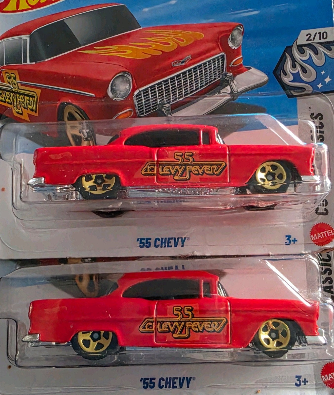 Hot Wheels '55 Chevy Bel Air Gasser - Cool Classics, Ophalen of Verzenden, Nieuw, Auto